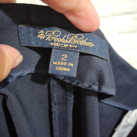 Brooks Brothers Natalie Side Zip Pant size 2 - Picture 6 of 7